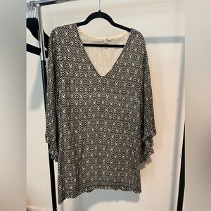 Boutique linen sundress/ swimsuit cover up!